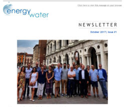 EnergyWater Newsletter - Issue 1-img